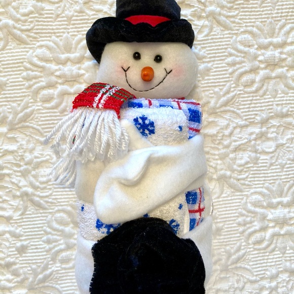 Snowman Towel Holder - Picture 2 of 11